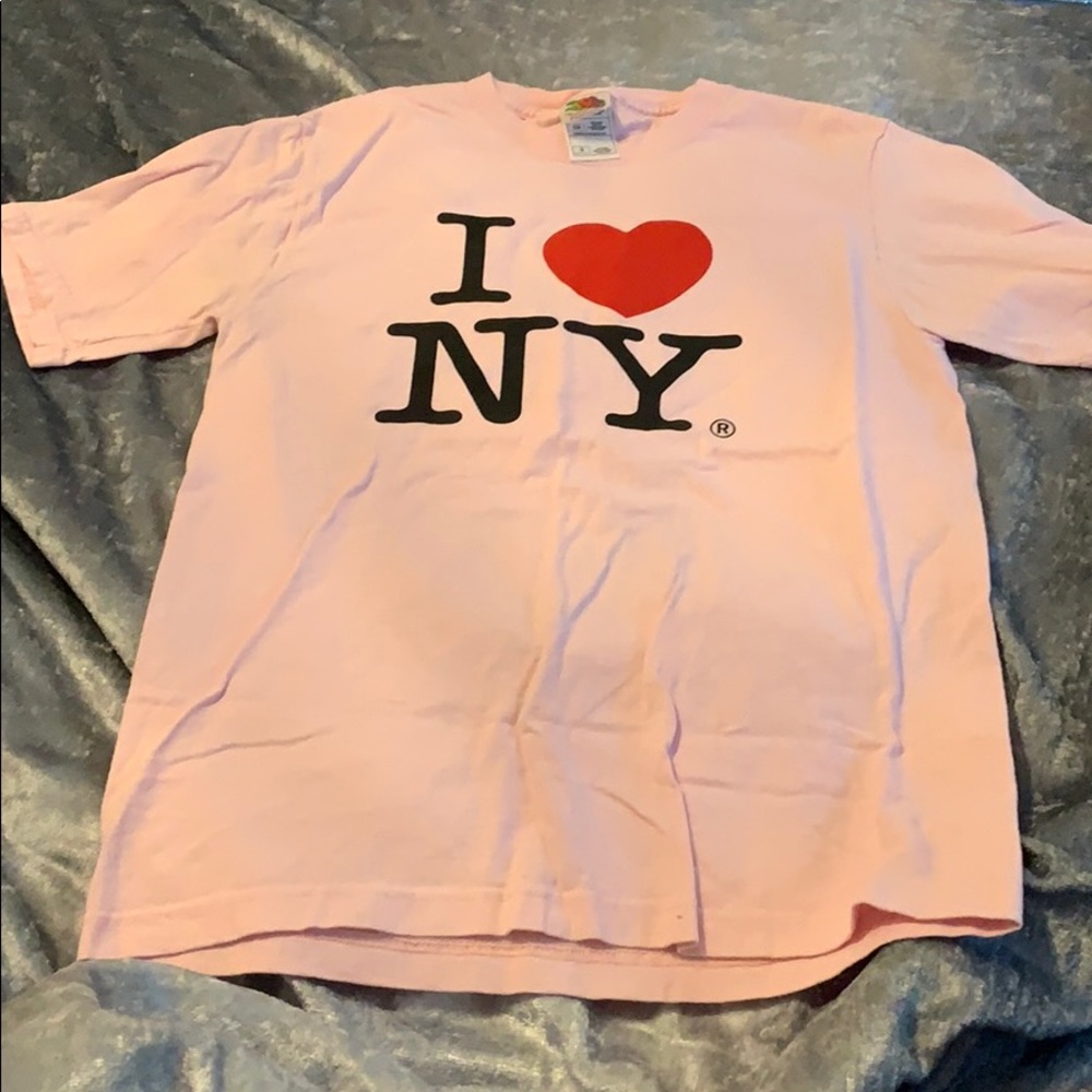 SOLD Pink I Heart NY Tee